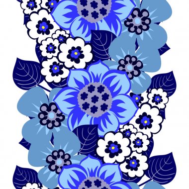 Kusursuz çiçek deseni