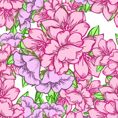 Kusursuz çiçek deseni