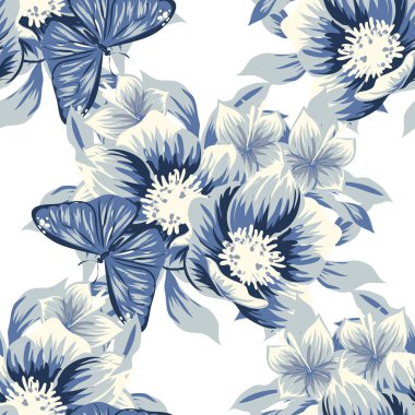 Kusursuz çiçek deseni