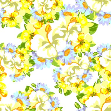 Kusursuz çiçek deseni