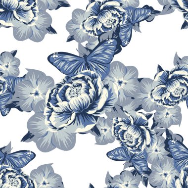 Kusursuz çiçek deseni