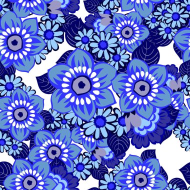 Kusursuz çiçek deseni