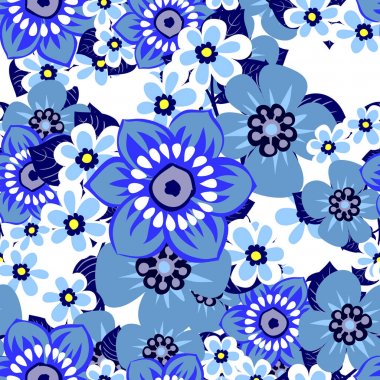 Kusursuz çiçek deseni