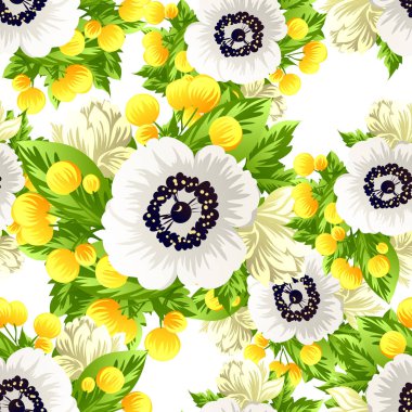 Kusursuz çiçek deseni