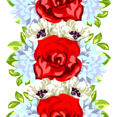 Kusursuz çiçek deseni