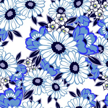 Kusursuz çiçek deseni