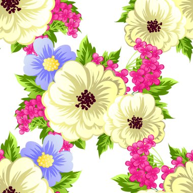 Kusursuz çiçek deseni