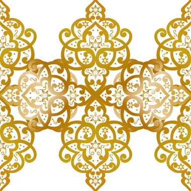 Kusursuz tek renkli süsleme deseni