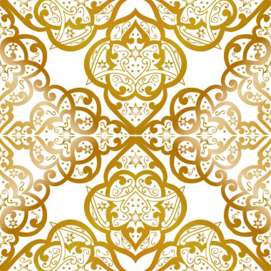 Kusursuz tek renkli süsleme deseni