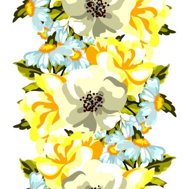 Kusursuz çiçek deseni