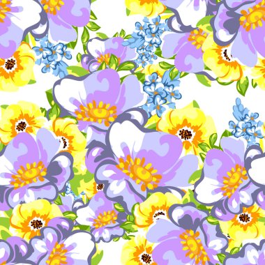 Kusursuz çiçek deseni