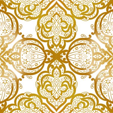 Kusursuz tek renkli süsleme deseni