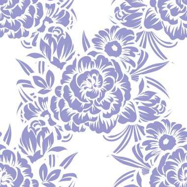 Kusursuz çiçek deseni