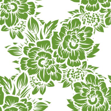 Kusursuz çiçek deseni