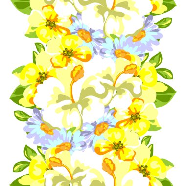 Kusursuz çiçek deseni