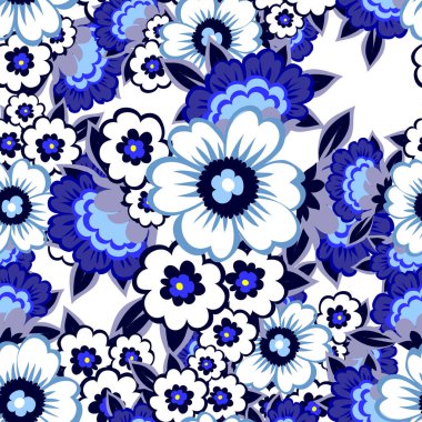 Kusursuz çiçek deseni