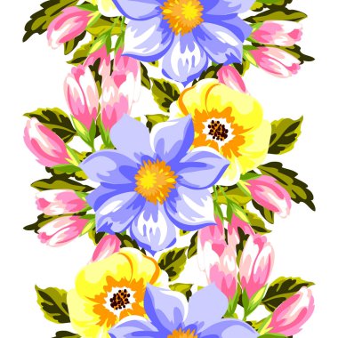 Kusursuz çiçek deseni