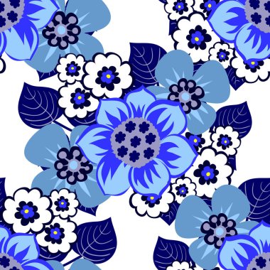 Kusursuz çiçek deseni