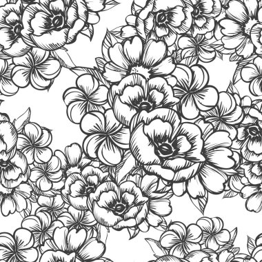 Kusursuz çiçek deseni