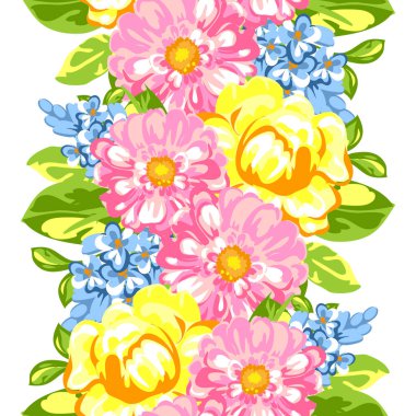 Kusursuz çiçek deseni