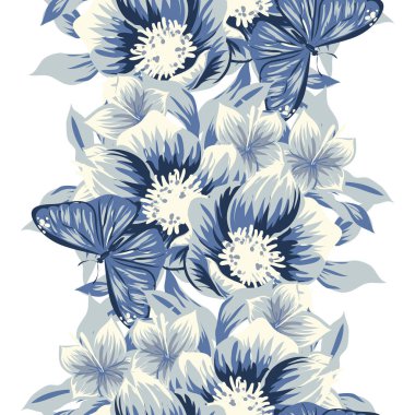 Kusursuz çiçek deseni