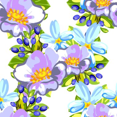 Kusursuz çiçek deseni