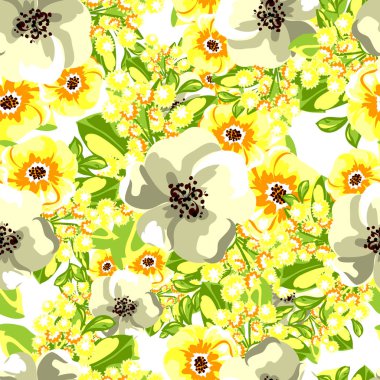 Kusursuz çiçek deseni