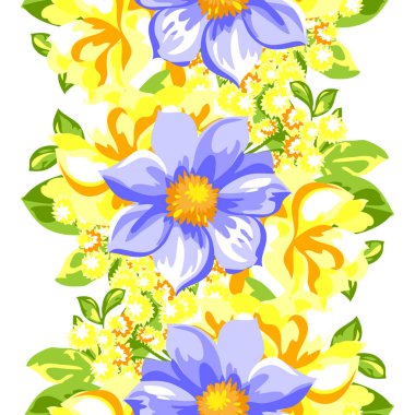 Kusursuz çiçek deseni