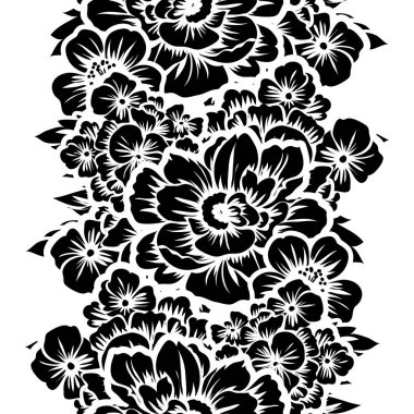 Kusursuz çiçek deseni