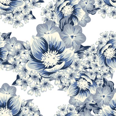 Kusursuz çiçek deseni