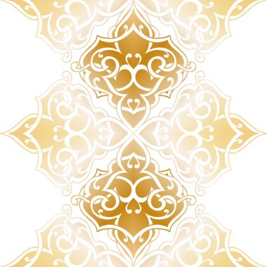 Kusursuz tek renkli süsleme deseni