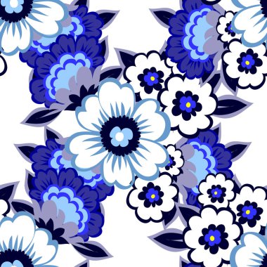 Kusursuz çiçek deseni