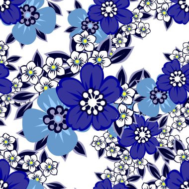 Kusursuz çiçek deseni