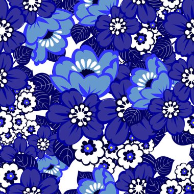 Kusursuz çiçek deseni