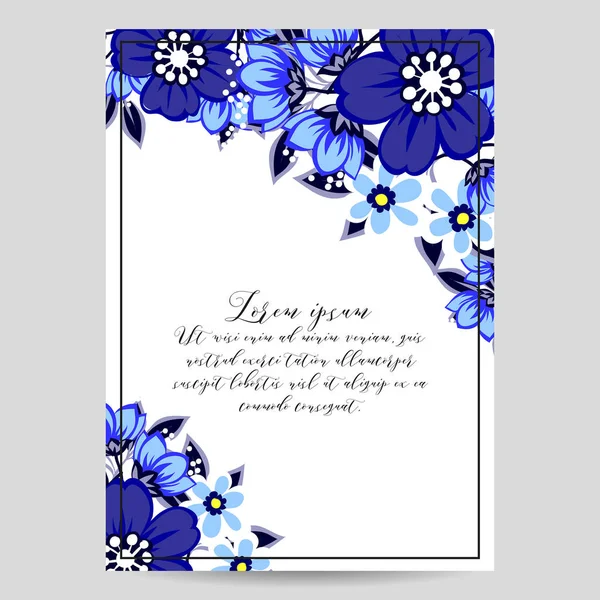 Vintage çiçek davetiye