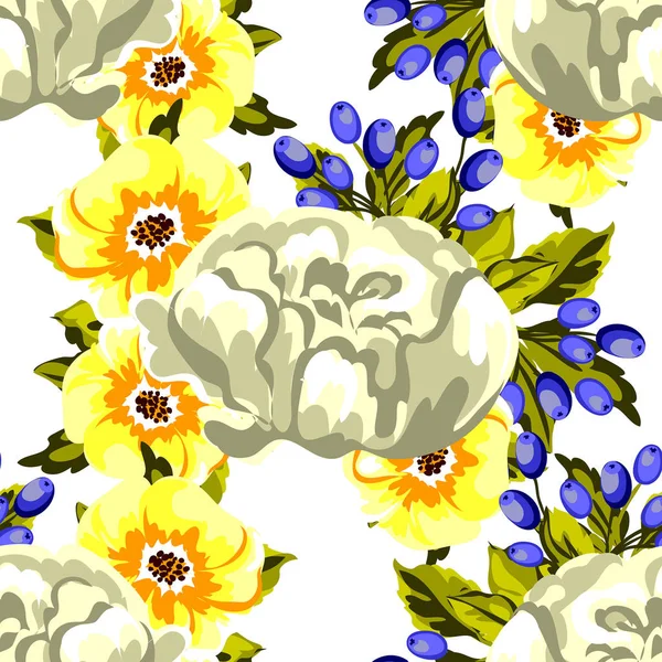 Kusursuz çiçek deseni