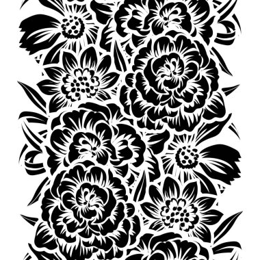 Kusursuz çiçek deseni