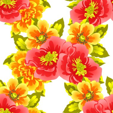 Kusursuz çiçek deseni