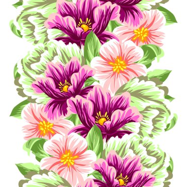 Kusursuz çiçek deseni