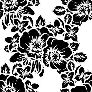 Kusursuz çiçek deseni