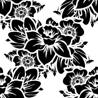 Kusursuz çiçek deseni