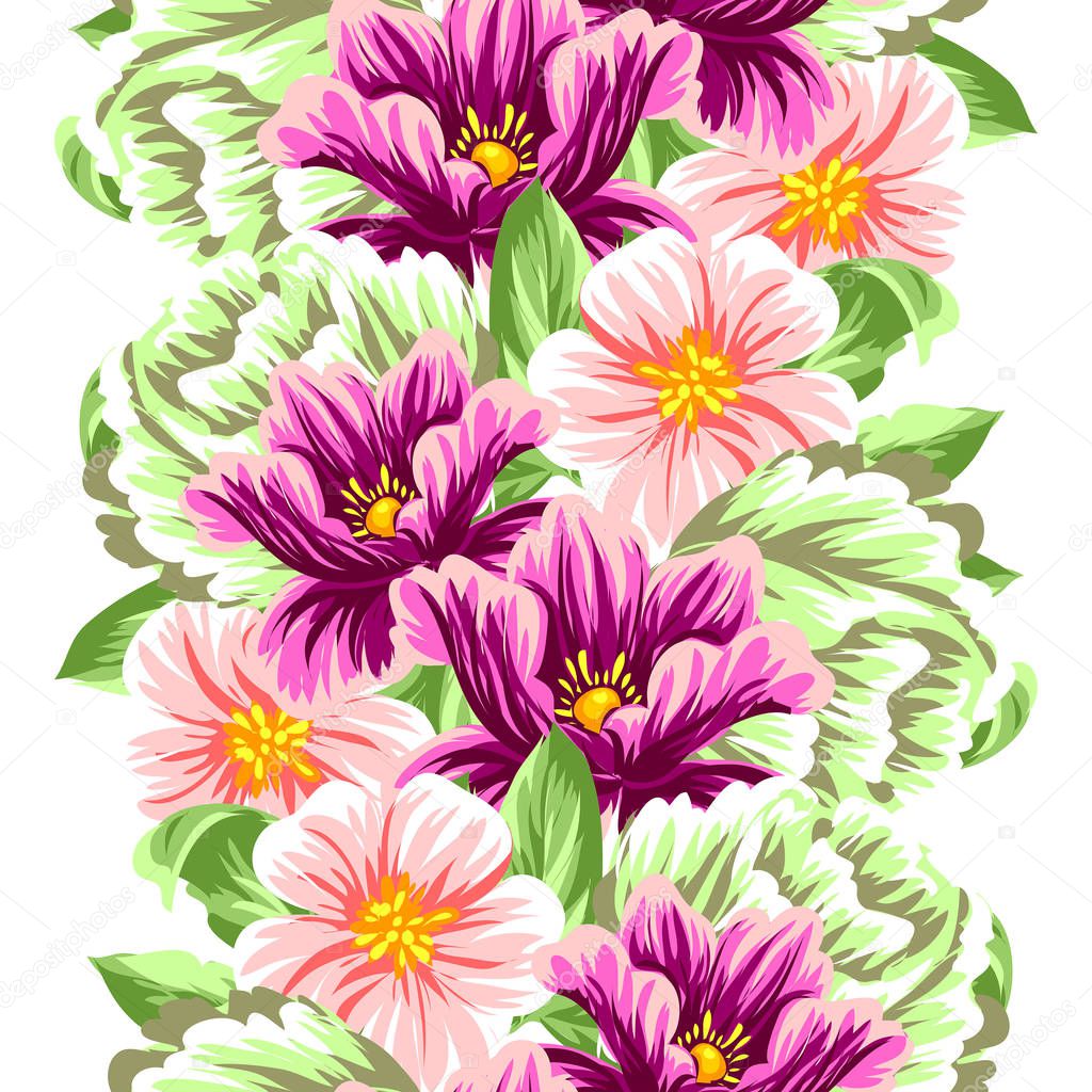 Seamless flower pattern