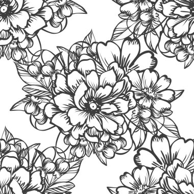 Kusursuz çiçek deseni