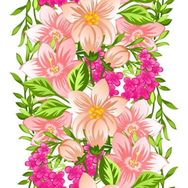 Kusursuz çiçek deseni