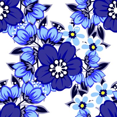 Kusursuz çiçek deseni