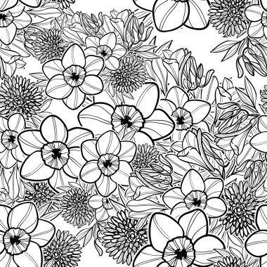 Kusursuz çiçek deseni