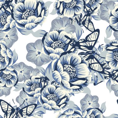 Kusursuz çiçek deseni