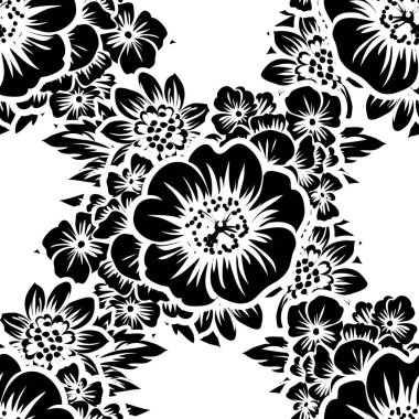 Kusursuz çiçek deseni