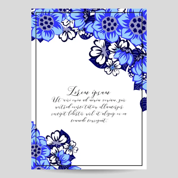 Vintage çiçek davetiye