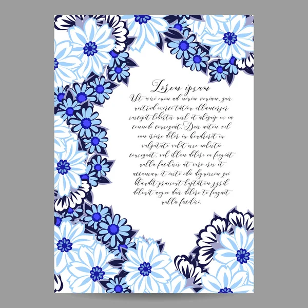 Vintage çiçek davetiye